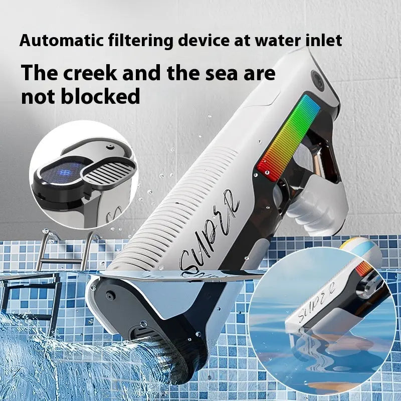 Automatic Feeding Electric Water Gun Children Playing With Water Toys - Image #1