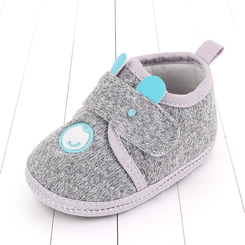 Cartoon baby shoes 0-1 year old soft soled walking shoes