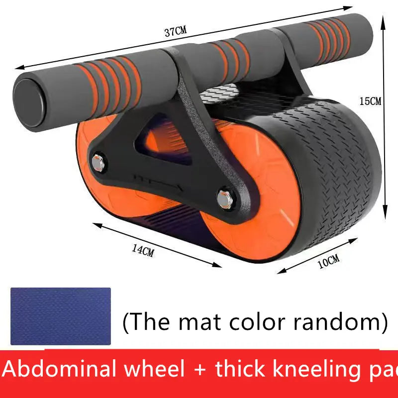 Double Wheel Abdominal Exerciser Women Men Automatic Rebound Ab Wheel Roller Waist Trainer Gym Sports Home Exercise Devices - Image #12