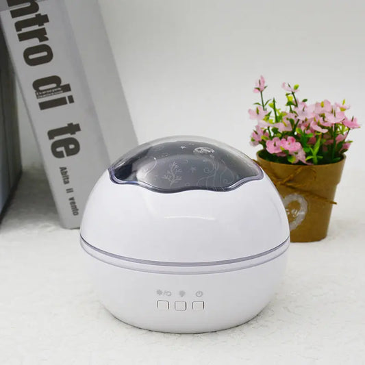 Small Ball Starry Sky Lamp 360-degree Rotating Projection Lamp Atmosphere USB Night Light Full of Stars - Image #1