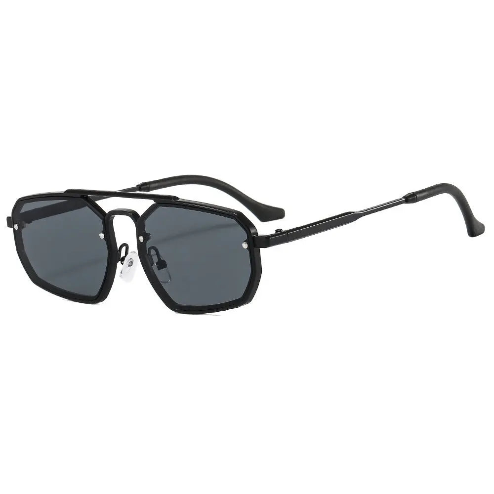 Women's Sunglasses High-grade Irregular Sunglasses To Make Big Face Thin-looked UV-proof Ins Style - Image #5