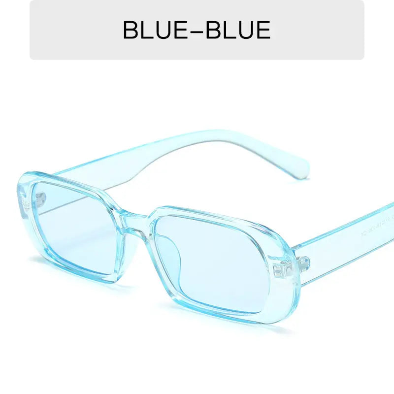 Retro Small Frame Sunglasses Female Candy Color Colorful Fashion Sunglasses - Image #12