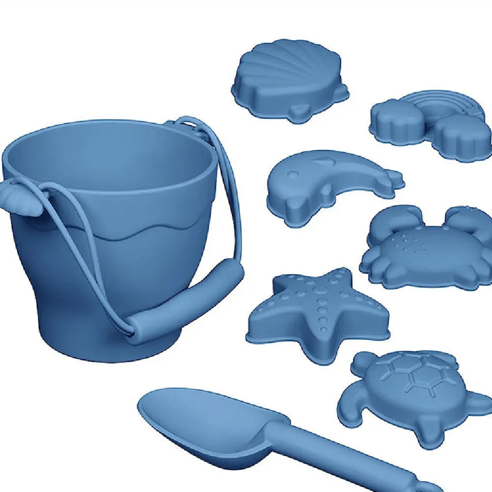 Silicone Beach Bucket Children's Early Education Educational Toys - Image #4