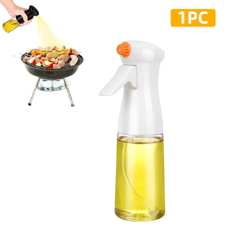 Oil Spray Bottle Kitchen Household Air Fryer Barbecue Edible Oil Glass Spray Pot Spray Mist Spray Pot - Image #3