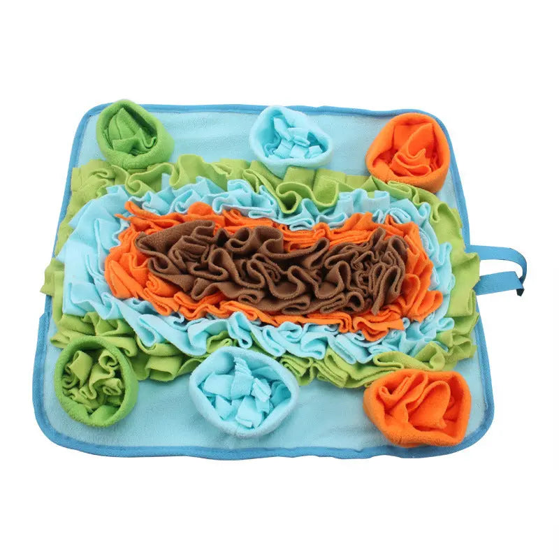 Dog Sniffing Training Blanket Snuffle Ball Mat Detachable Pads Puzzle Toy Pet Supplies For Dogs Cats - Image #23