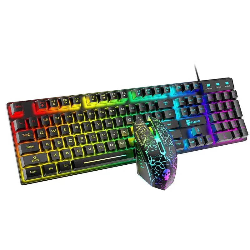 Kuiying T6RGB Luminous Keyboard And Mouse Set - Image #5