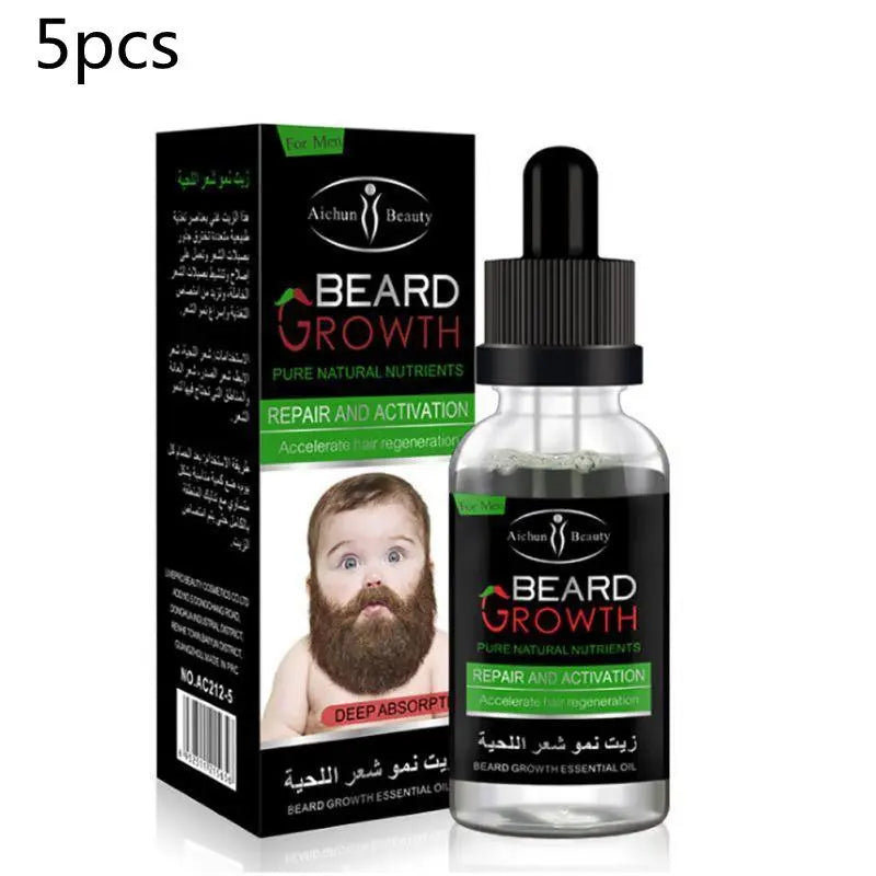 Beard Essential Oils Mild Maintenance Beard Nourishing Care Beard Repair Essential Oil - Image #2