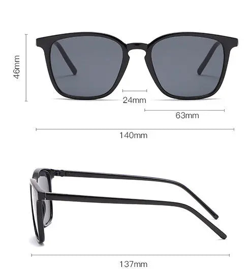 Simple Retro Sunglasses For Men And Women - Image #8