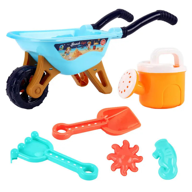 Large Beach Toy Stroller 6-Piece Set Children'S Toy Car - Image #2