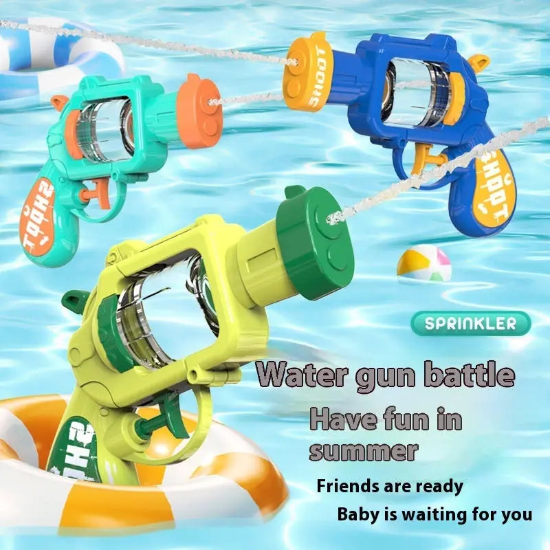 Children's Left-wheel Water Gun Water Fight Water Toys - Image #1