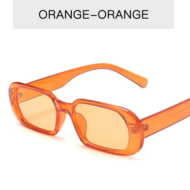 Retro Small Frame Sunglasses Female Candy Color Colorful Fashion Sunglasses - Image #11