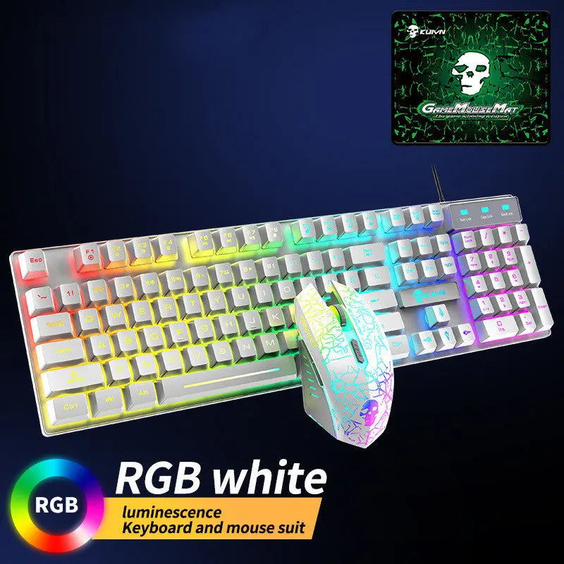 Kuiying T6RGB Luminous Keyboard And Mouse Set - Image #9