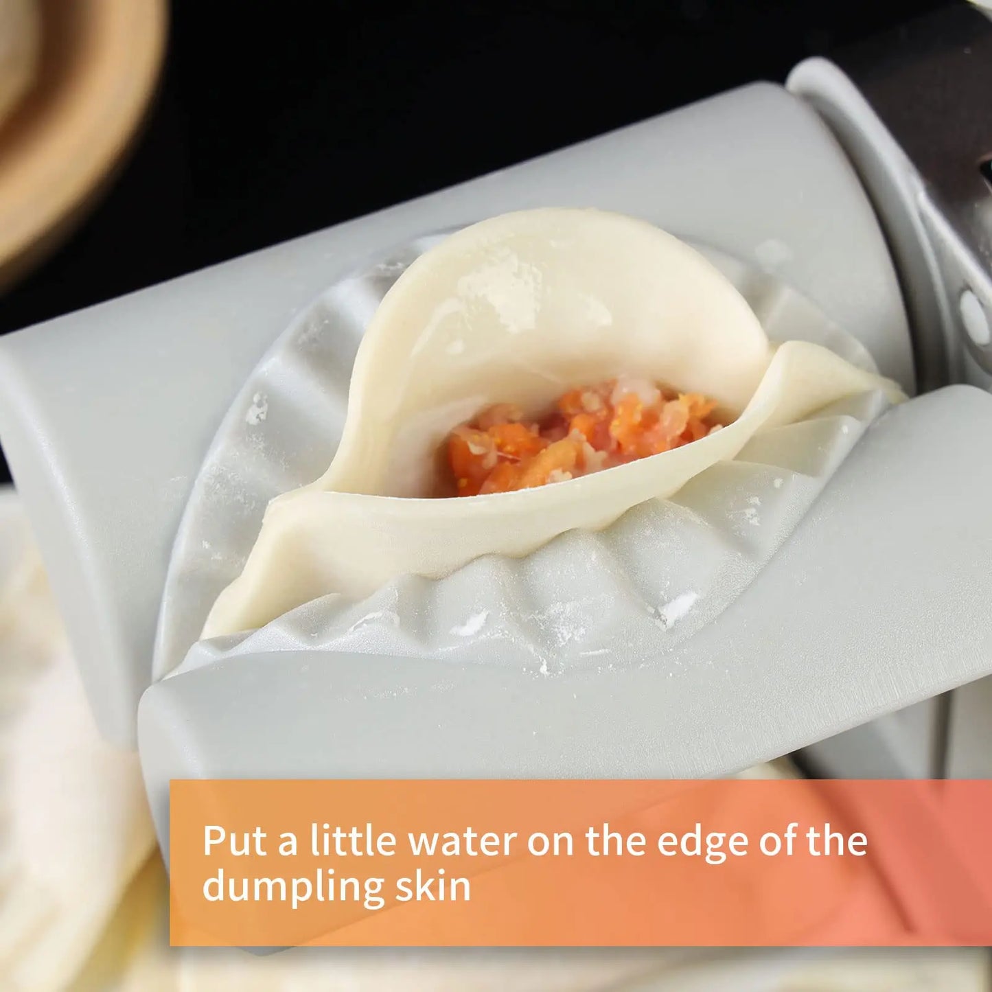 Dumpling Maker Machine ,household Double Head Automatic Dumpling Maker Mould Automatic Dumplings Maker Lazy Dumplings Maker,Make One Bite Dumpling Quickly for Home, Kitchen Gadgets - Image #2