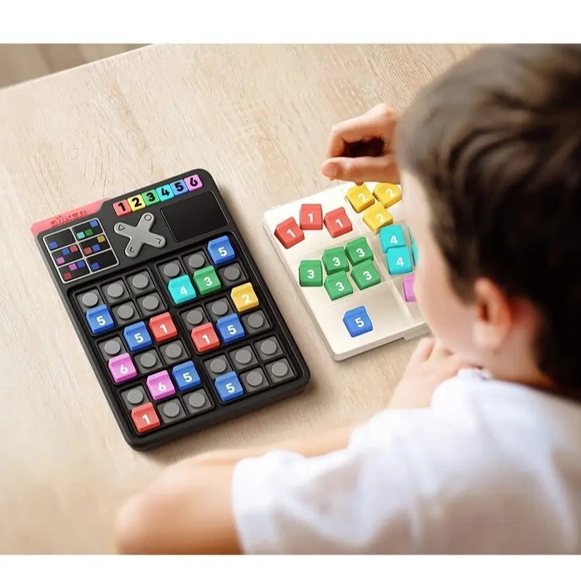 Jike Intelligent Sudoku Thinking Training Digital Games Elementary School Students Four Six Grid Children's Electronic Puzzle Toys - Image #4