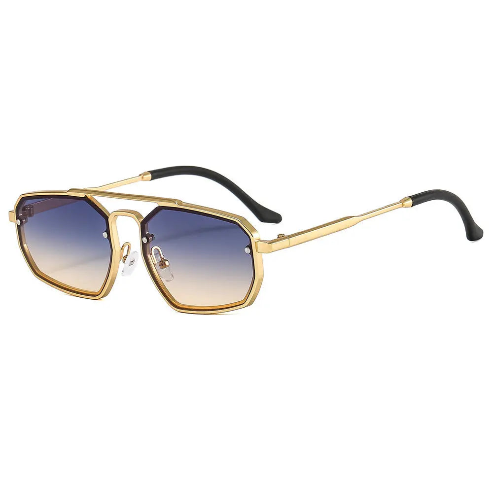 Women's Sunglasses High-grade Irregular Sunglasses To Make Big Face Thin-looked UV-proof Ins Style - Image #4