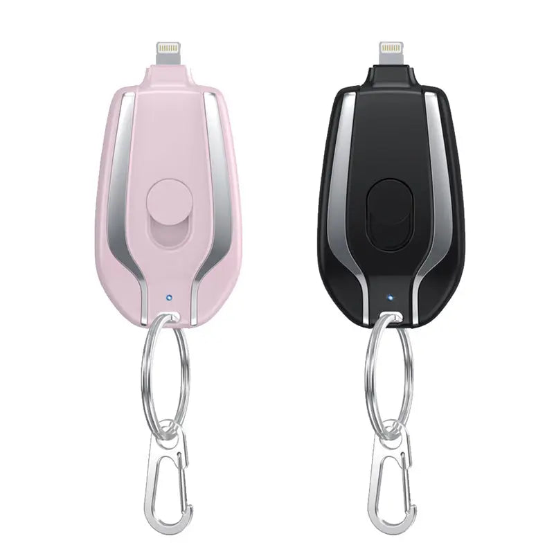 1500mAh Mini Power Emergency Pod Keychain Charger With Type-C Ultra-Compact Mini Battery Pack Fast Charging Backup Power Bank - Image #4