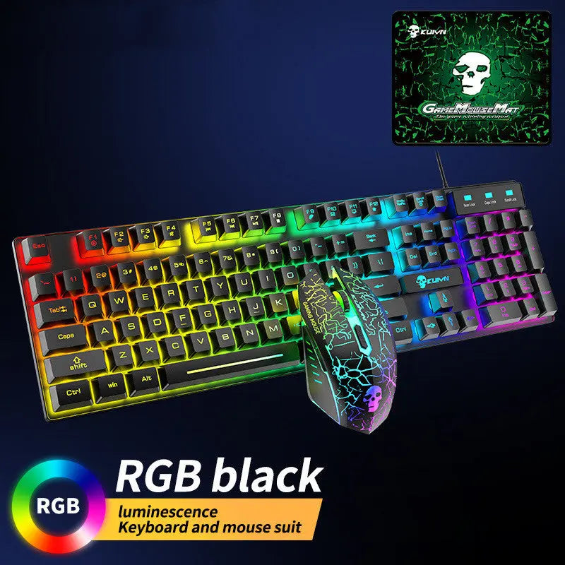 Kuiying T6RGB Luminous Keyboard And Mouse Set - Image #8