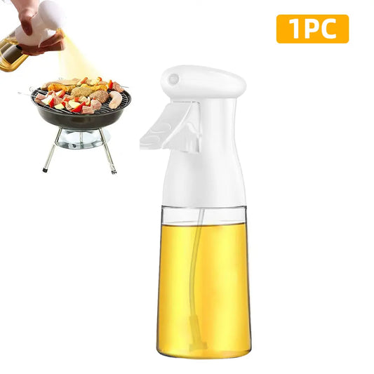 Oil Spray Bottle Kitchen Household Air Fryer Barbecue Edible Oil Glass Spray Pot Spray Mist Spray Pot - Image #1