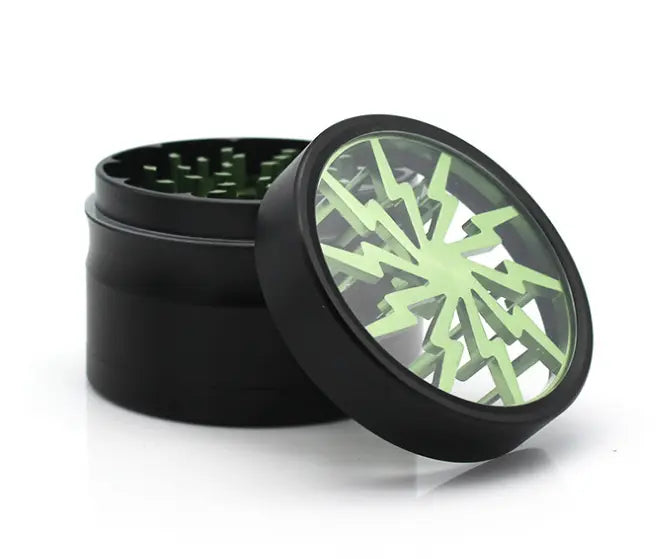 Aluminum Spice Grinder with Pollen Scraper - Image #11