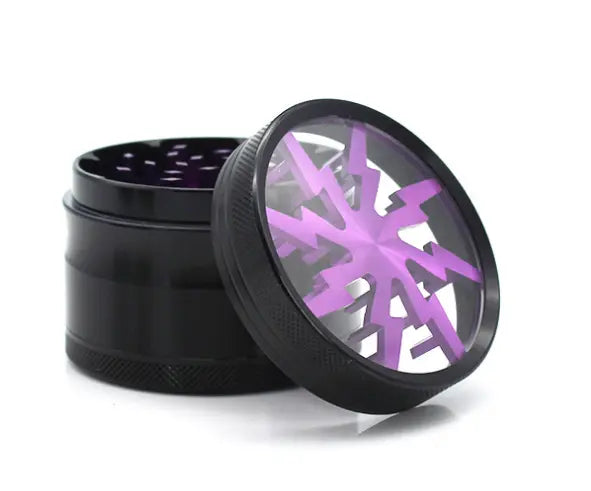 Aluminum Spice Grinder with Pollen Scraper - Image #8