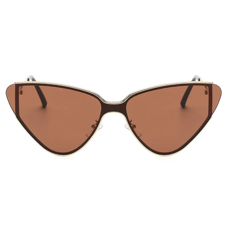 Cat's Eye Retro Sunglasses For Women - Image #4