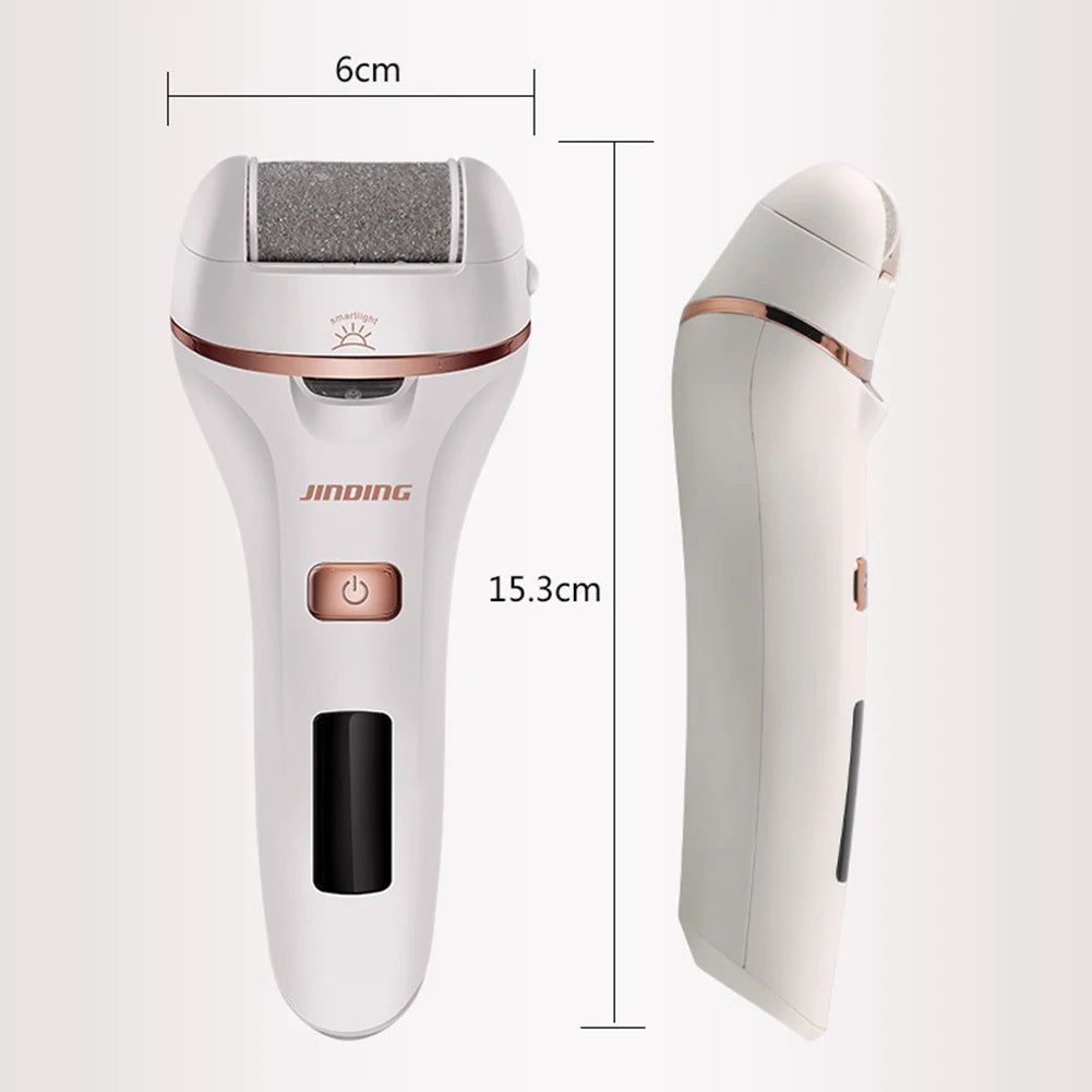 Electric Foot File Grinder Dead Dry Skin Callus Remover Rechargeable Feet Pedicure Tool Foot Care Tools for Hard Cracked Clean