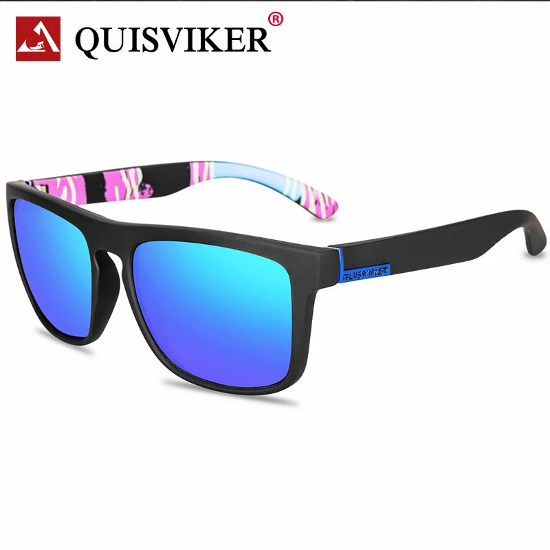 QUISVIKER Brand New Polarized Glasses Men Women Fishing Glasses Sun Goggles Camping Hiking Driving Eyewear Sport Sunglasses