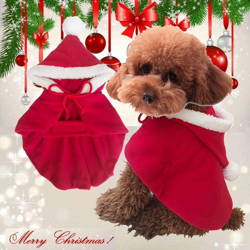 Teddy Cloak Christmas Cloak Pomeranian Pet Dog