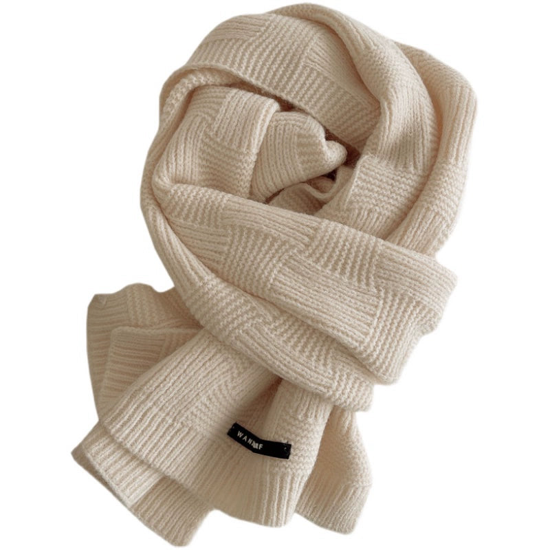 Red Scarf All-Match Men and Women Neutral Winter Christmas