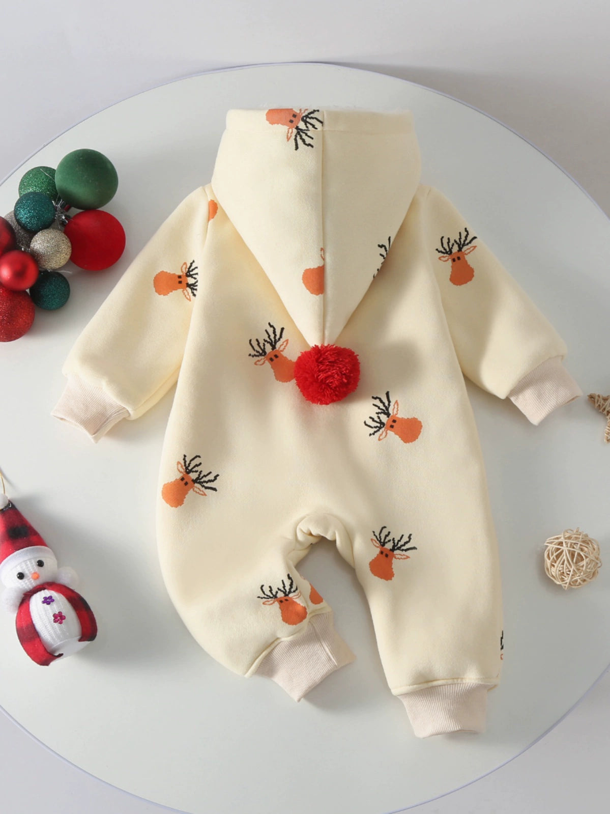 Baby Winter Clothes Zip-up Shirt Going out Rompers Jumpsuit