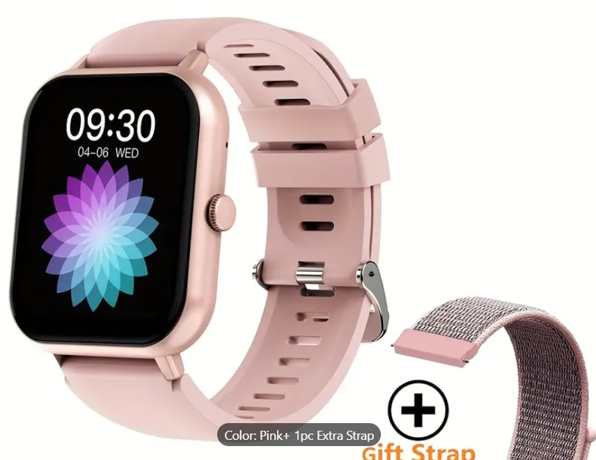 Smart Watch 1.83'' Full Touch Screen: 100+ Sport Modes, Ai Control, Games, Smart Watch For Android & IOS Phones - Perfect For Women & Men!