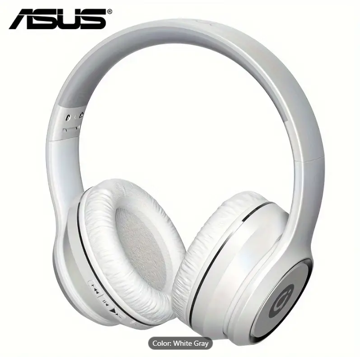 ASUS AS-D96 5.3 Wireless Earphone Headphones With Microphone Lightweight Folding Active Noise Reduction ANC HD Call Earphone