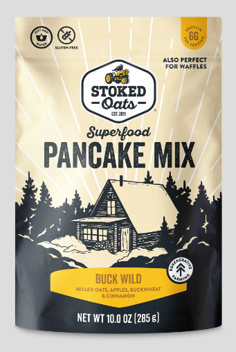 4 BUCK WILD PANCAKE MIX 10.0OZ