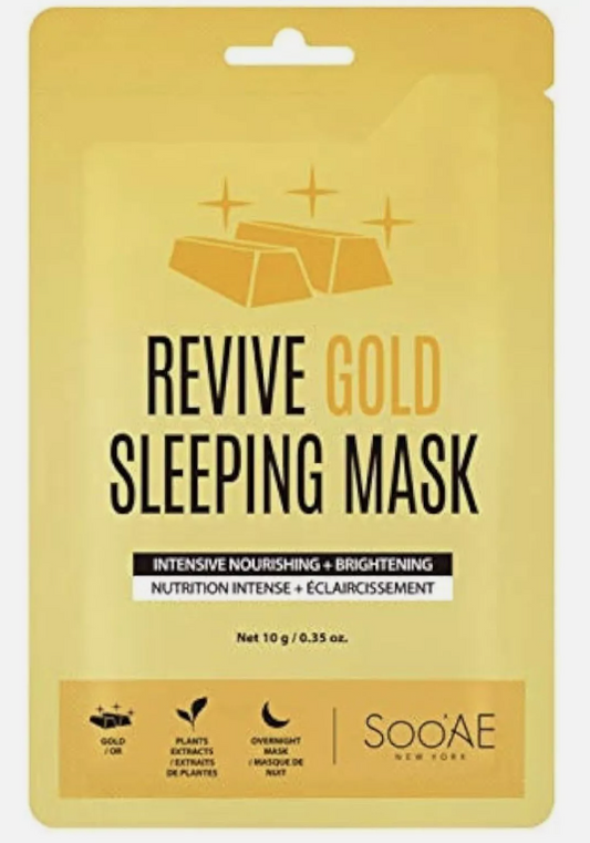 Soo’AE Revive Gold Sleeping Mask. Pack Units  12 Units New In Box