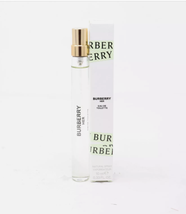 Her by Burberry Eau De Toilette 0.33oz/10ml Spray New With Box