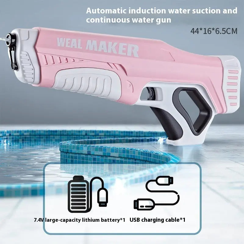 Dinosaur Electric Water Gun Waterproof Automatic Water-absorbing Water-playing Toy - Image #10