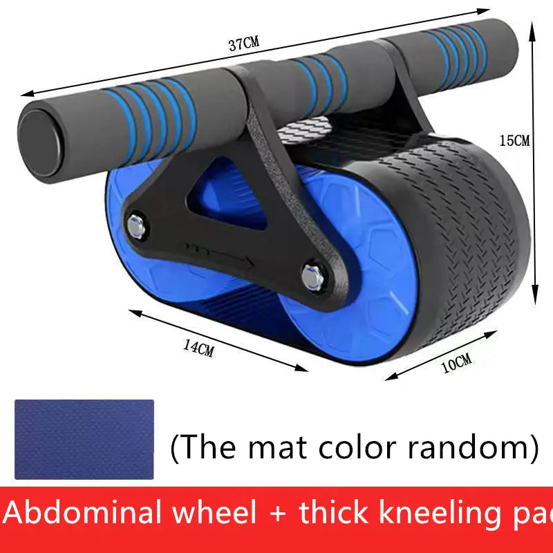 Double Wheel Abdominal Exerciser Women Men Automatic Rebound Ab Wheel Roller Waist Trainer Gym Sports Home Exercise Devices - Image #11