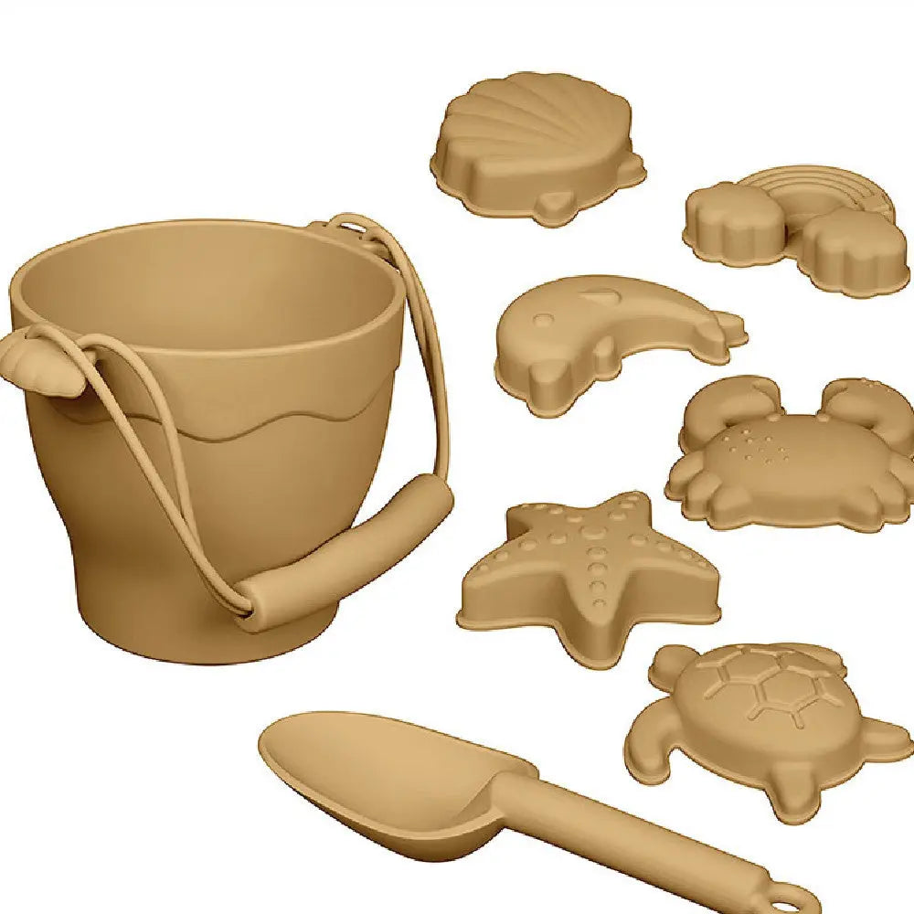 Silicone Beach Bucket Children's Early Education Educational Toys - Image #6