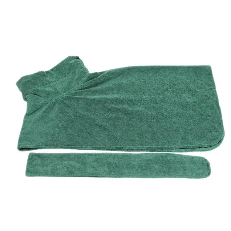 Absorbent Pet Bathrobe With Waist-wrapped Microfiber - Image #8