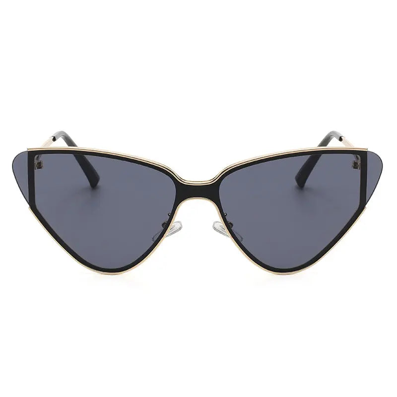 Cat's Eye Retro Sunglasses For Women - Image #3