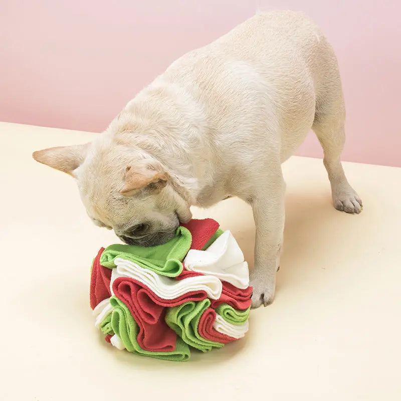 Dog Sniffing Training Blanket Snuffle Ball Mat Detachable Pads Puzzle Toy Pet Supplies For Dogs Cats - Image #1