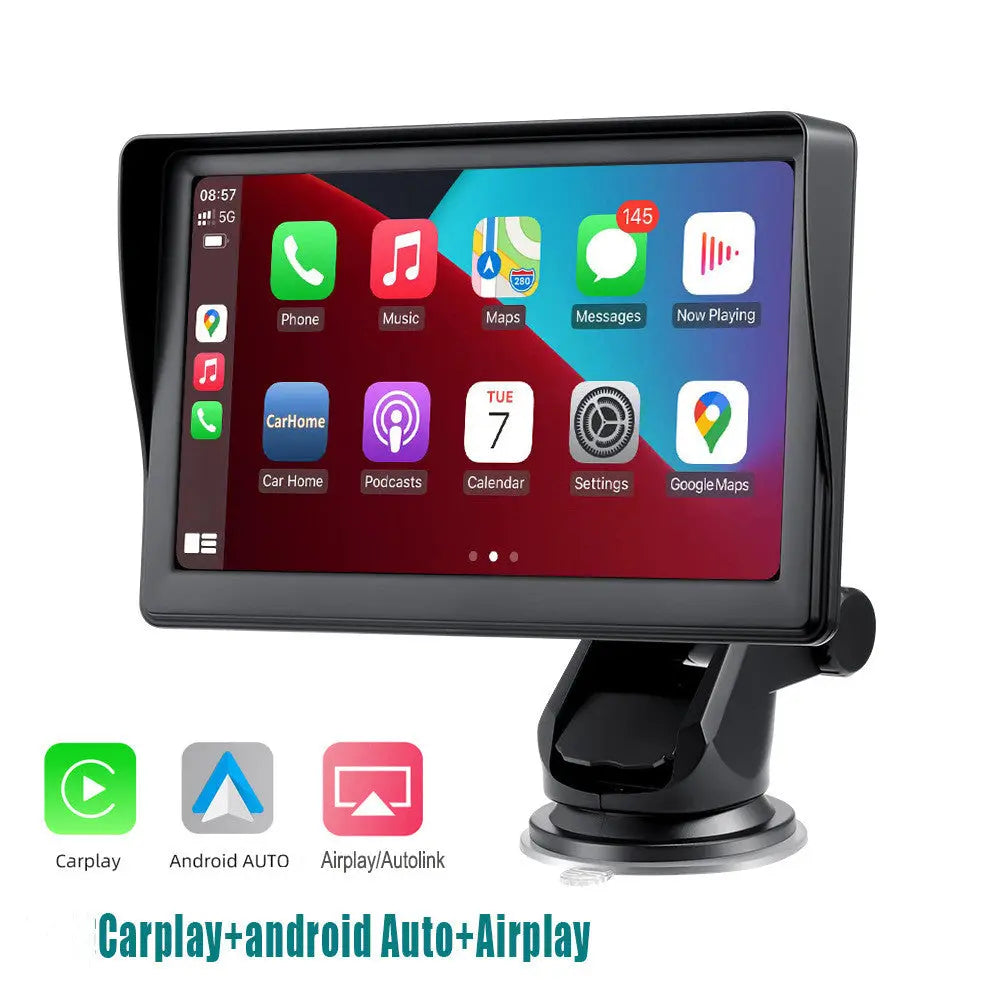 7 IPS Car Smart Screen Wireless Carplay Auto Mobile Phone Projection Screen Navigation - Image #6