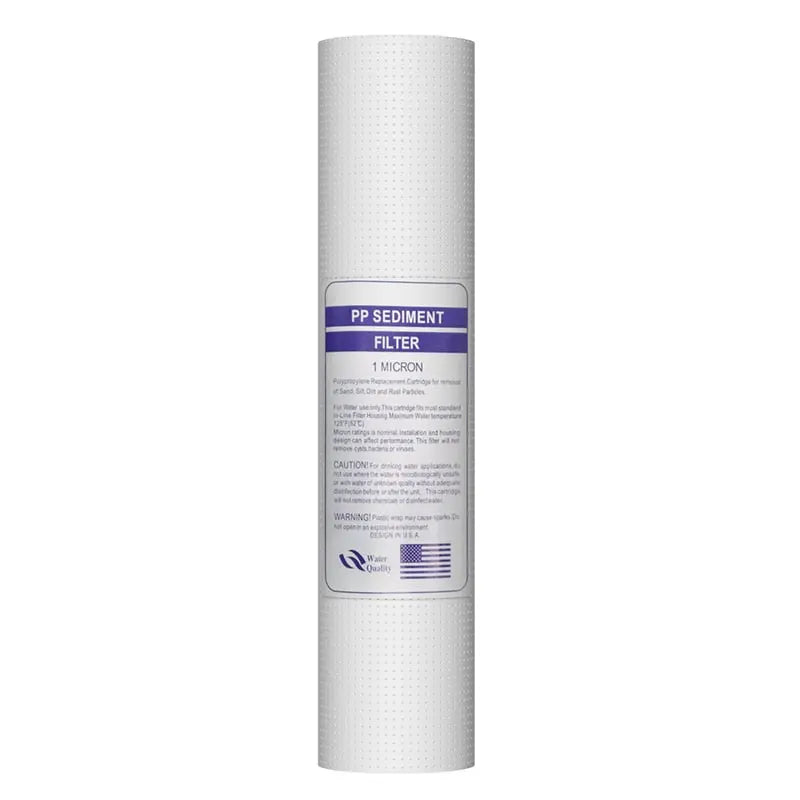 1 Micron / 5 Micron 10'' RO Water Replacement PP Sediment Filter Acupuncture Process 25.4*6*2.8cm Cartridge Reverse Osmosis - Image #1