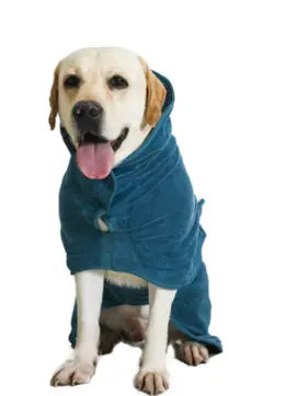 Absorbent Pet Bathrobe With Waist-wrapped Microfiber - Image #16