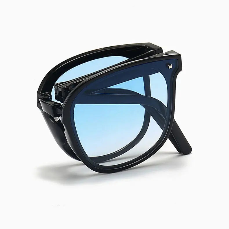 Folding Sunglasses Summer Beach Fashion Sun Protection Glasses - Image #8