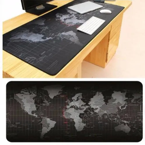 Locking Oversized Non-Slip Thick Keyboard And Mouse Pad - Image #2