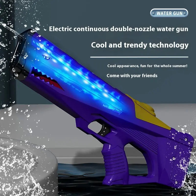 Electric Water Gun Automatic Continuous Laser Large Capacity Water Toy - Image #1