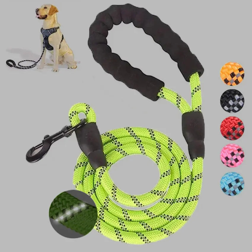 Small Medium Sized Pet Dog Luminous Leash Chain Puppies - Image #1