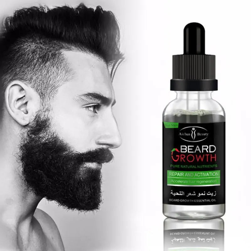 Beard Essential Oils Mild Maintenance Beard Nourishing Care Beard Repair Essential Oil - Image #4