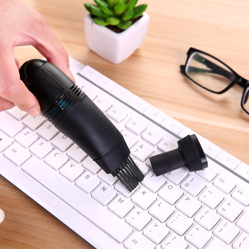 Household Mini Computer Keyboard USB Cleaner Keyboard Brush For Notebook PC Case Desktop Portable USB Vacuum Cleaner Cleaning Tools